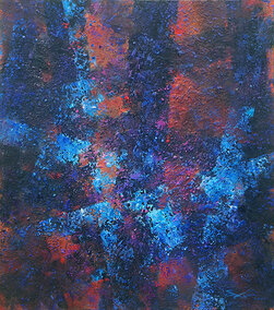 苏谢伟作品《“頓·恒”系列03》规格：145X165cm 2021年 布面油彩